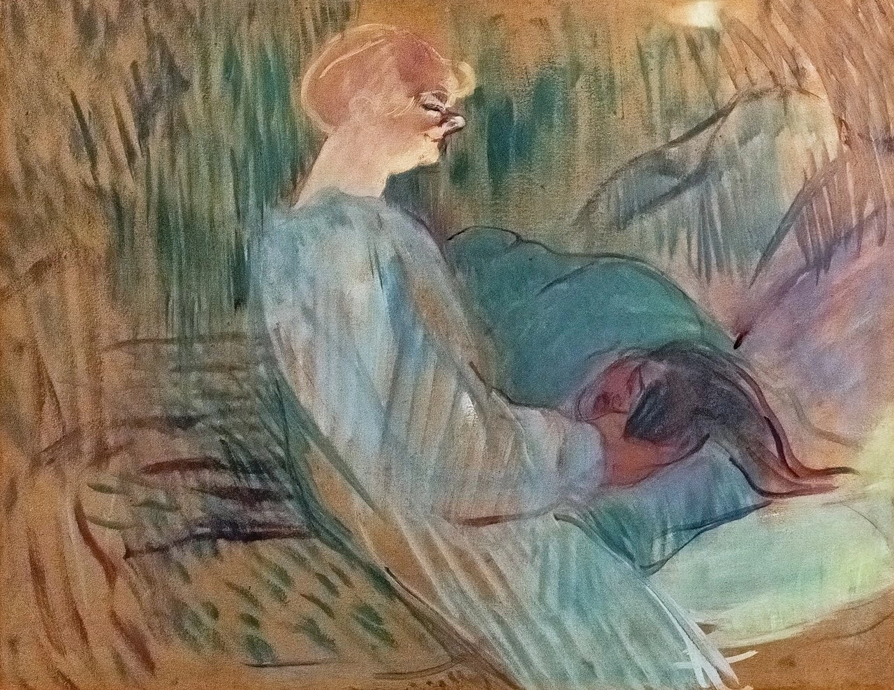Il divano Rolande - Museo Toulouse, Lautrec di Albi